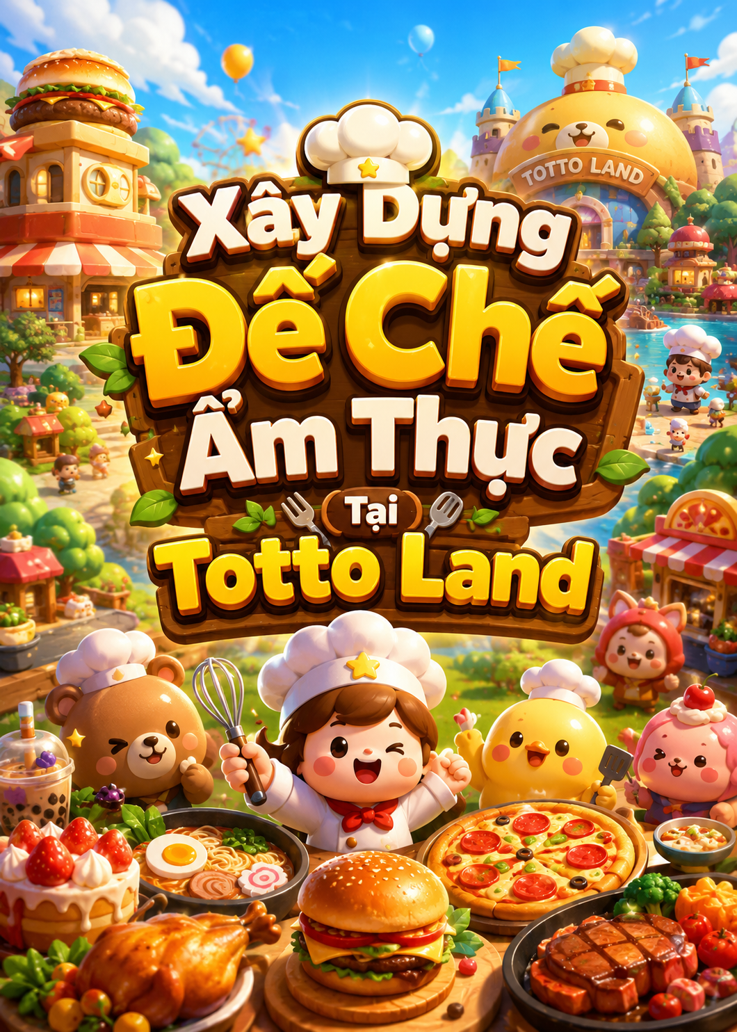 Xây Dựng Đế Chế Ẩm Thực Tại Totto Land (Dịch Full)