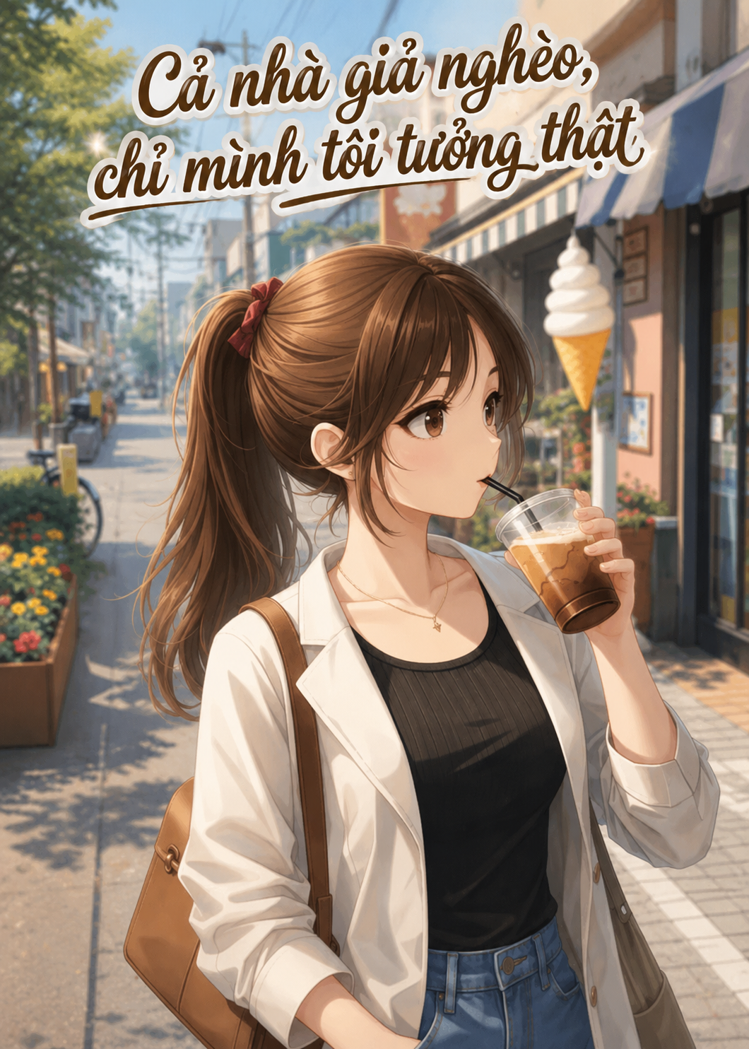 Cả nhà giả nghèo, chỉ mình tôi tưởng thật (Dịch Full)