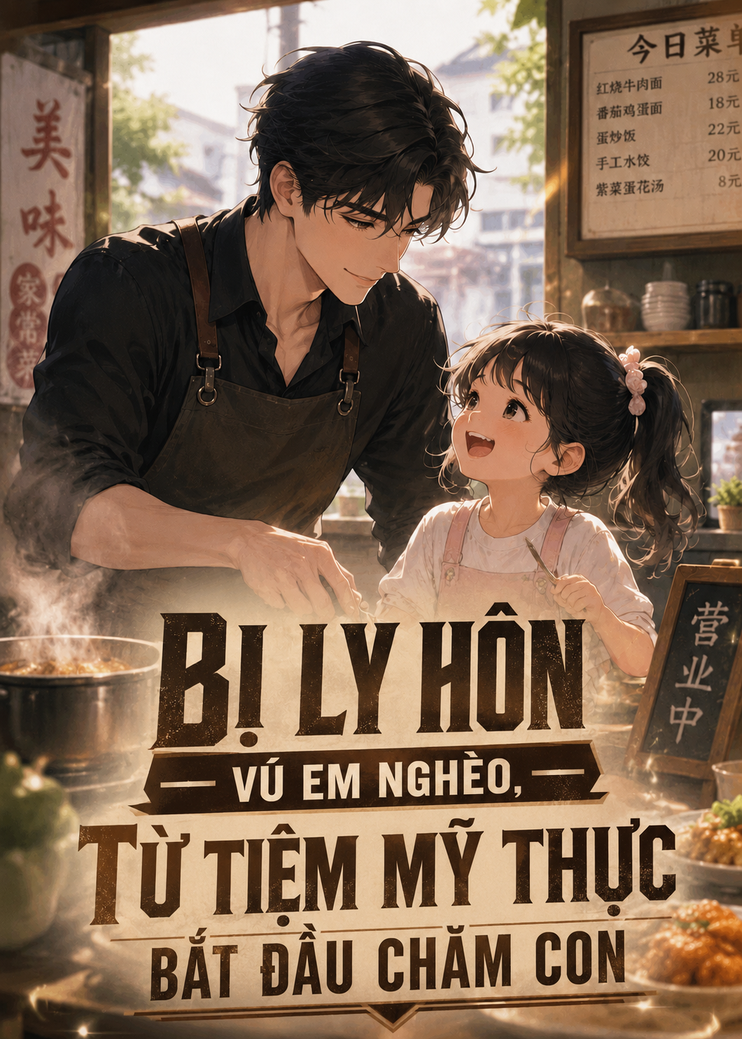 Bị Ly Hôn Vú Em Nghèo, Từ Tiệm Mỹ Thực Bắt Đầu Chăm Con (Dịch Full)