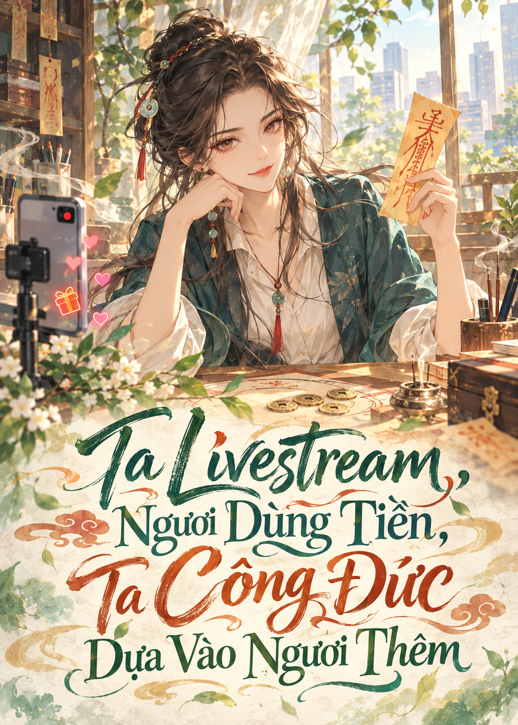 Ta Livestream, Ngươi Dùng Tiền, Ta Công Đức Dựa Vào Ngươi Thêm (Dịch Full)
