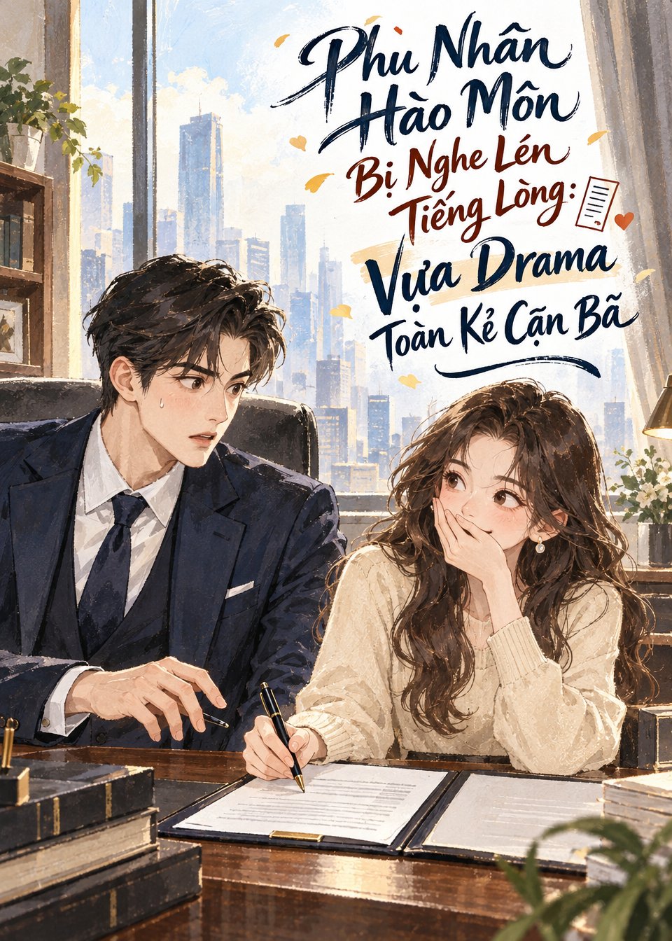 Phu Nhân Hào Môn Bị Nghe Lén Tiếng Lòng: Vựa Drama Toàn Kẻ Cặn Bã (Dịch Full)